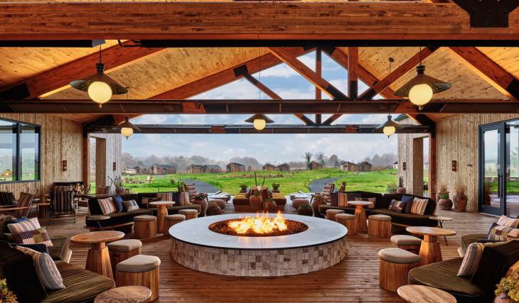 Named the “best resort in New York,” this 140-acre woodland sanctuary is elevating its Michelin Key stay—rolling out Le Creuset cooking classes and open-flame dinners