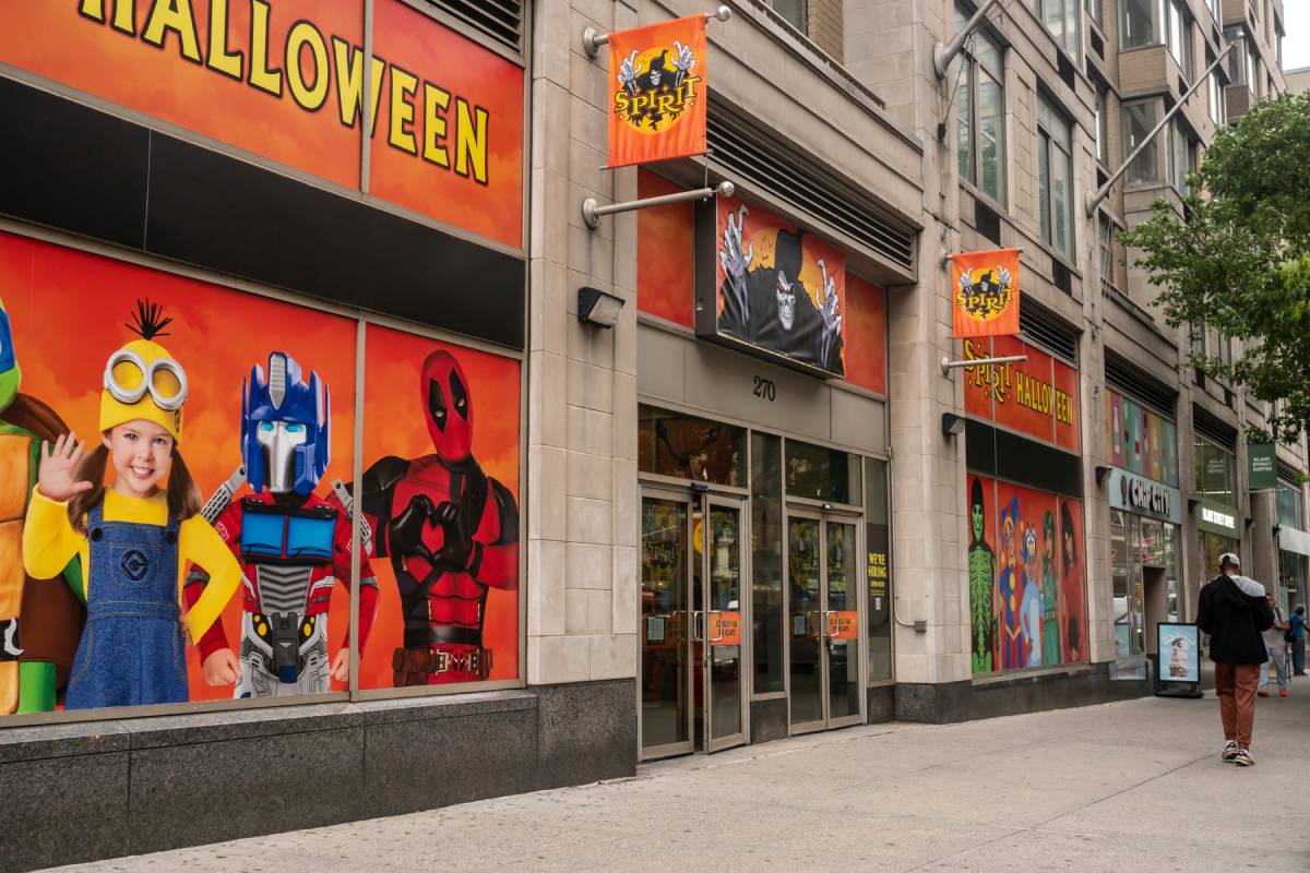 Spirit Halloween just revealed its first NYC locations for 2026—and some are already open