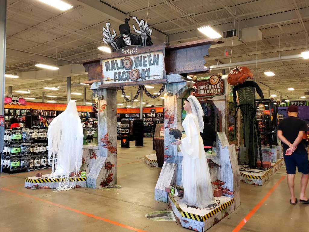 escaparate de Spirit Halloween
