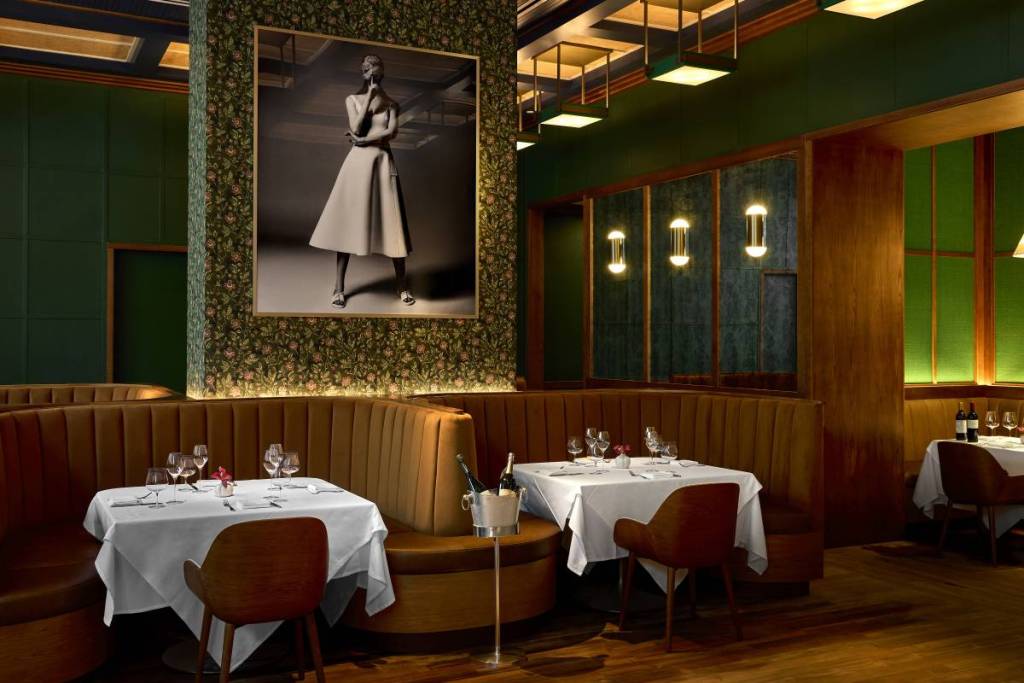 Interior del restaurante Elder de Nueva York
