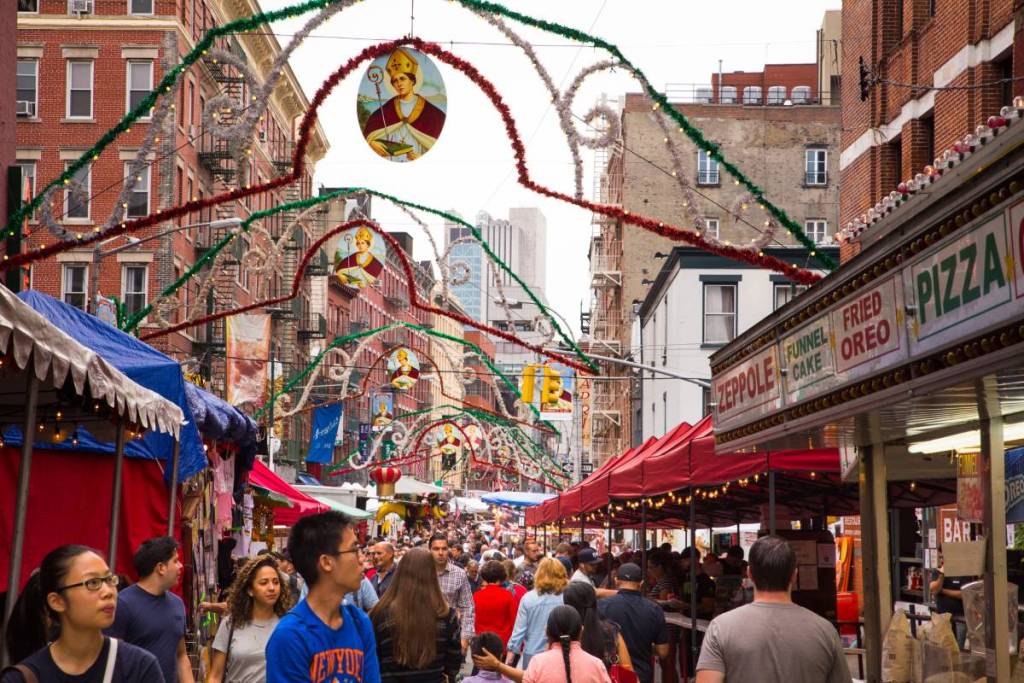 Fest des Heiligen Gennaro in NYC