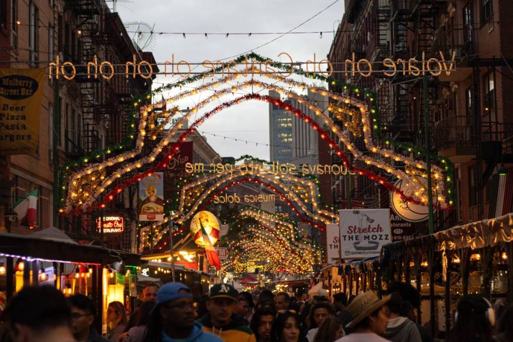 Fest des Heiligen Gennaro in NYC 