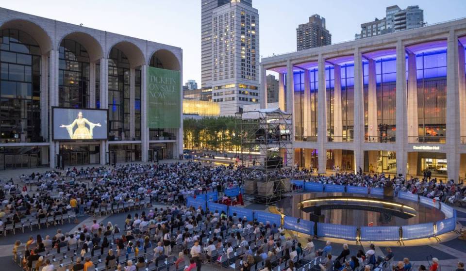 Heute ist der letzte Tag: Dieses Festival „unter dem Sternenhimmel“ bietet jeden Abend bis zum Labor Day 2.500 völlig kostenlose Plätze im Freien am Lincoln Center
