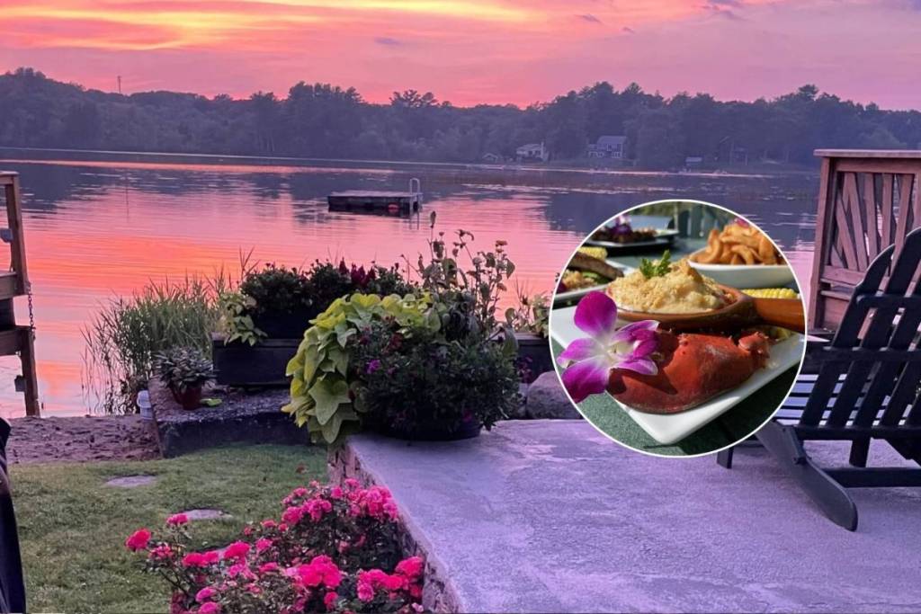 A solo 3 horas de Nueva York, este legendario bufé libre a orillas del lago te ofrece langosta, patas de cangrejo, costillas de ternera y mucho más sin límite.