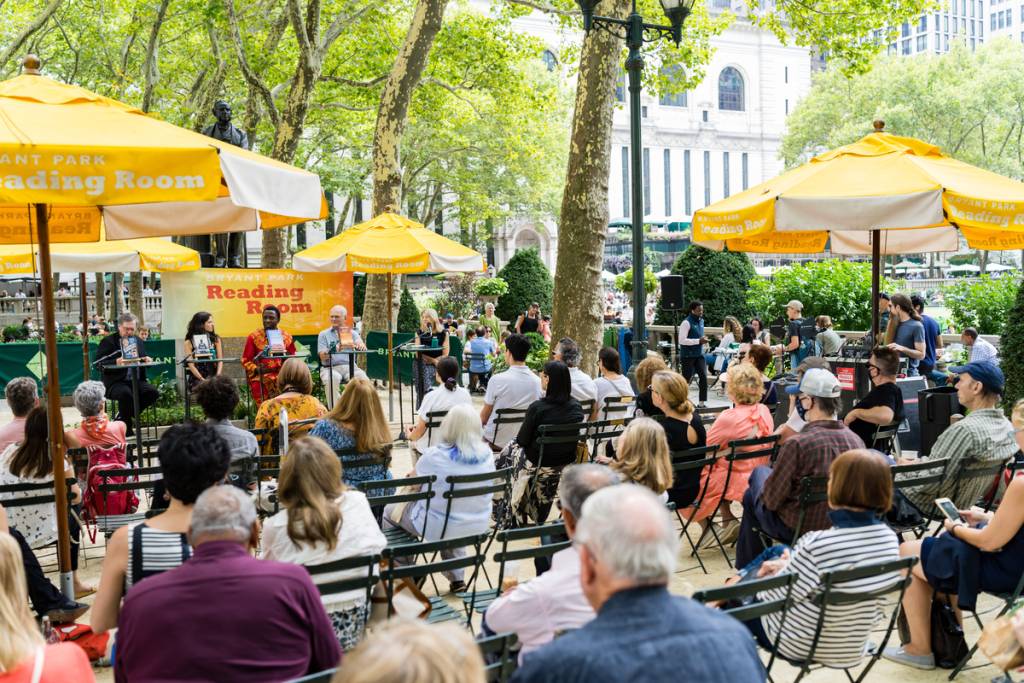 Bryant Park’s Reading Room