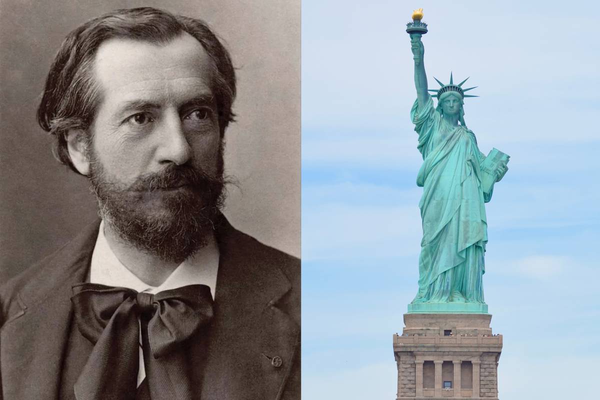 Forget Gustave Eiffel: The Statue of Liberty was really designed by a French sculptor who hammered her copper ‘skin' by hand