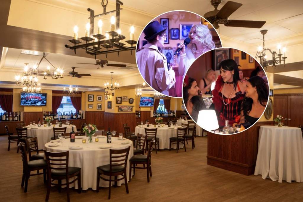 Na een ‘Shark Tank’-deal met Jason Blum heeft dit moordmysterie uit de jaren twintig een geheime zaal overgenomen in een van de meest legendarische restaurants van Times Square