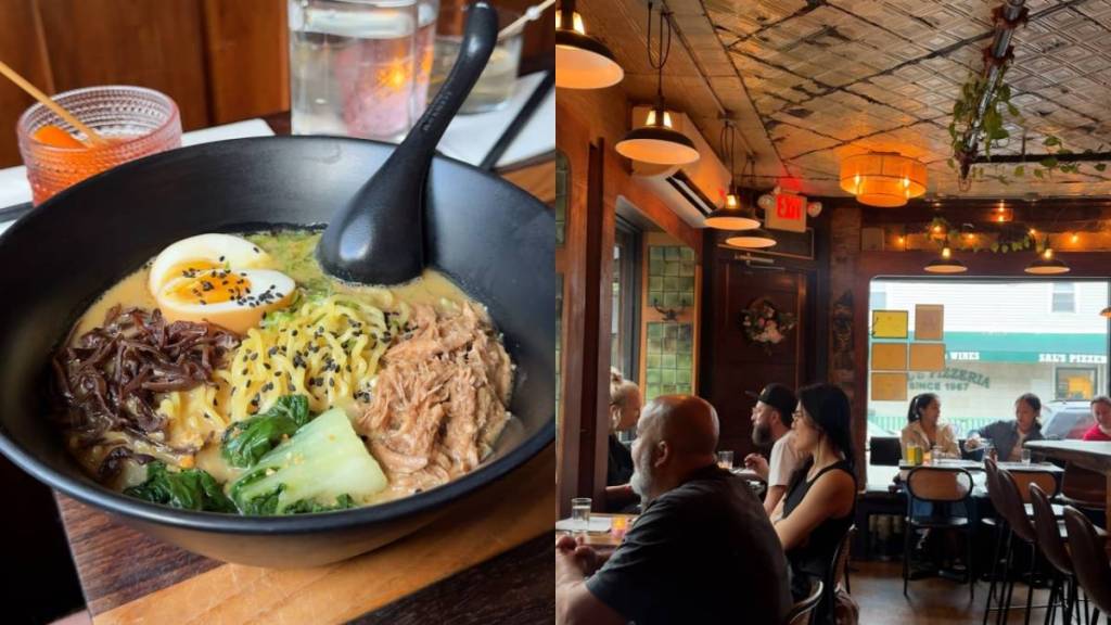 Just off the Metropolitan L stop, Suzume blends Japanese, Hawaiian, and Filipino dishes with an $18 chicken bao, beer, and shot happy hour — and walk-ins can still easily secure a table