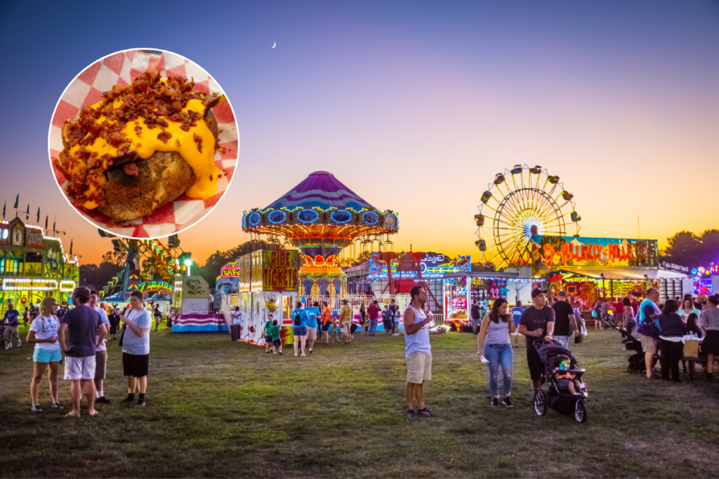 feria y patata asada
