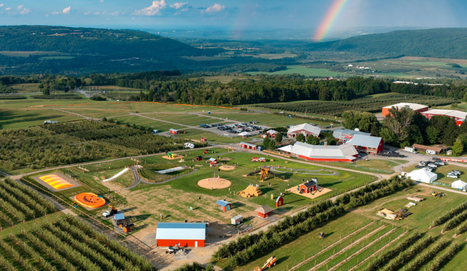 America’s No. 1 apple orchard is a 115-year-old New York farm with 400,000 apple trees, a historic distillery, &amp; on-site cabins