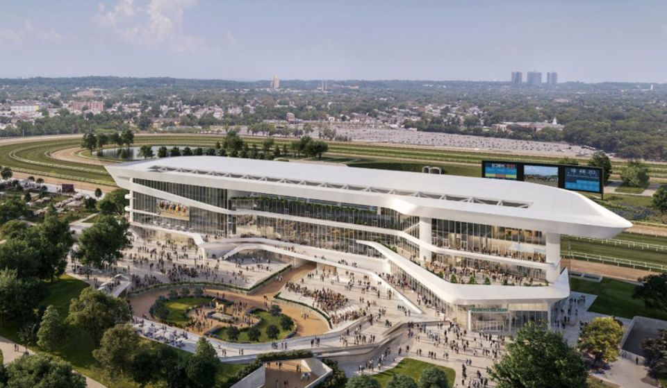 Depois de 3 anos, essa icônica pista de corrida da região de Nova York está finalmente reabrindo — com uma reforma de US$ 555 milhões e um visual totalmente novo