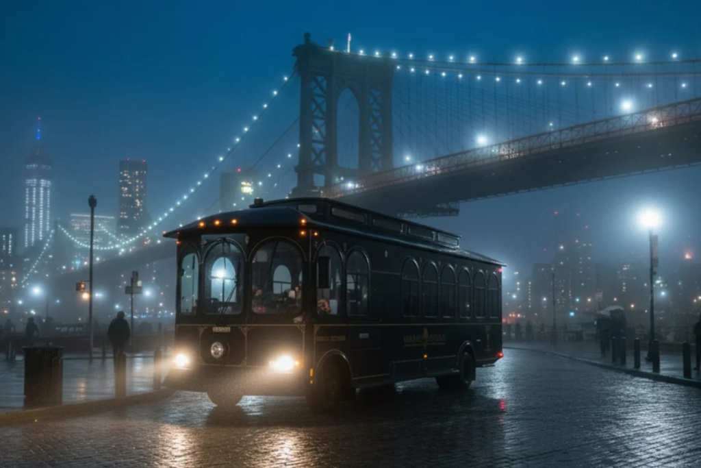 I tour in tram “Haunted Trolley Tour” di Madame Morbid