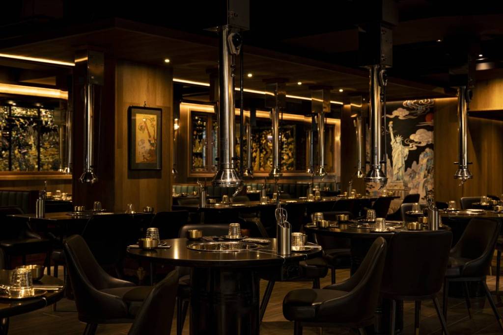 Interior de Baekjeong Black NYC