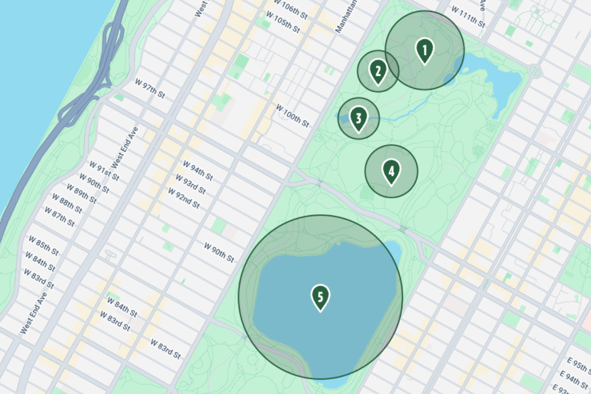 Central Park's fall foliage map is officially live—track when the park ...