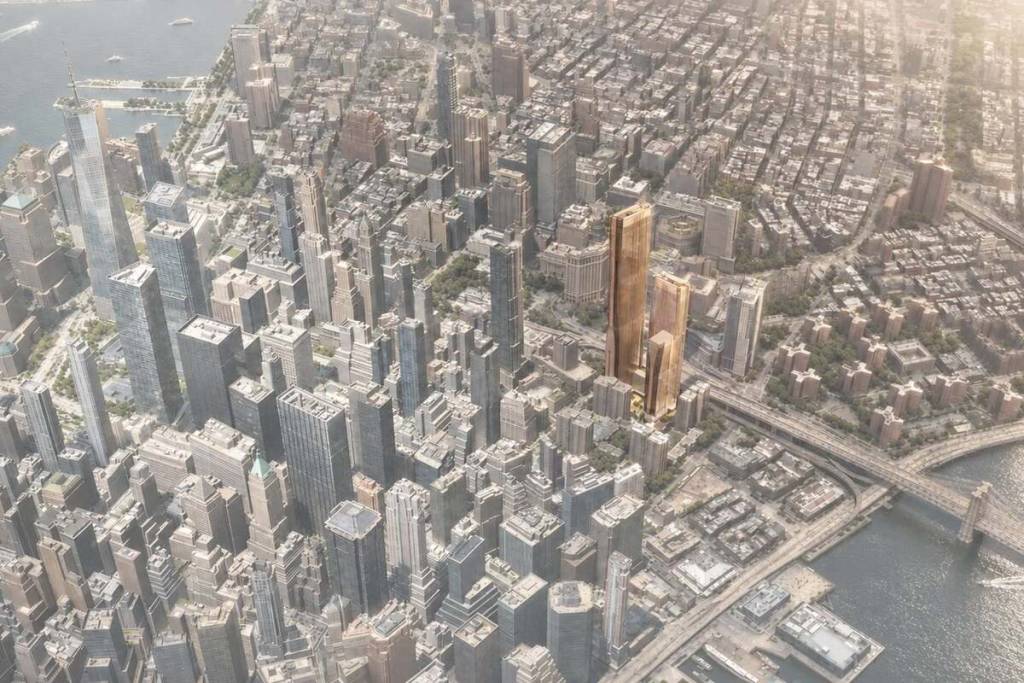 El antiguo edificio gubernamental de Nueva York se está transformando oficialmente en tres enormes torres de 1.000 pies con 4.000 nuevas viviendas