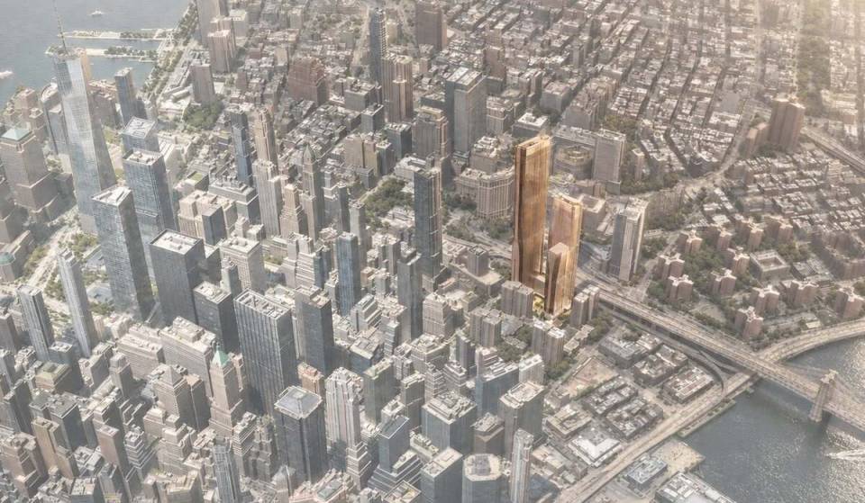 Cet immeuble administratif vieillissant de New York se transforme officiellement en trois immenses tours de 1 000 pieds, abritant 4 000 nouveaux logements