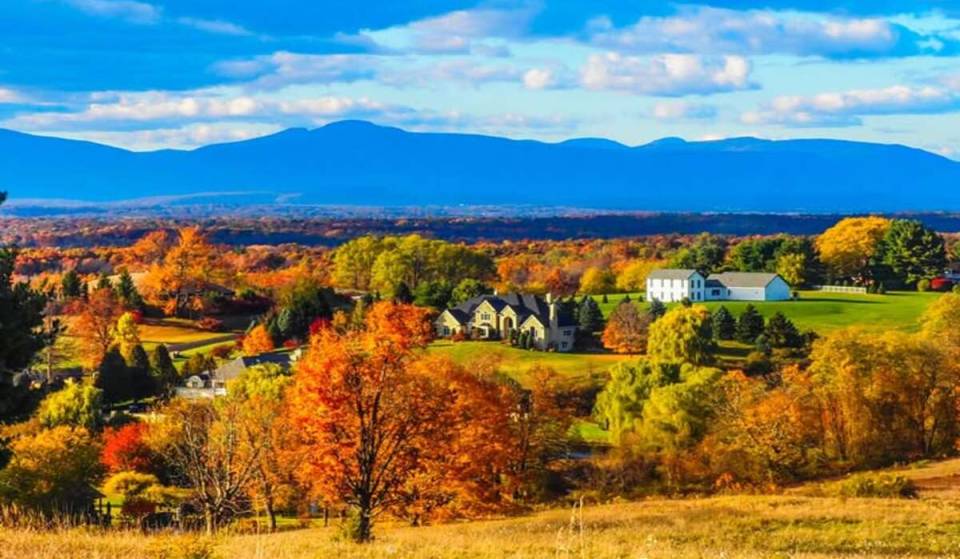 Located just two hours from Penn Station, this Hudson Valley retreat offers $150 vintage biplane flights and secret basement speakeasies for peak fall foliage