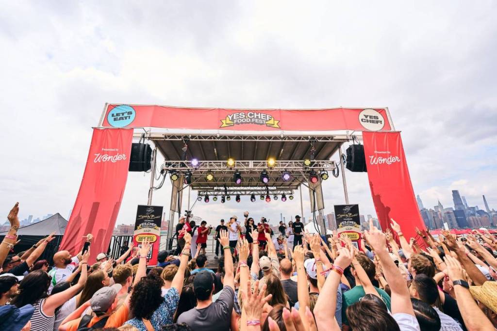 El gran «Yes Chef Food Fest» de Nueva York en el Citi Field se ha aplazado al miércoles debido a la tormenta que se avecina