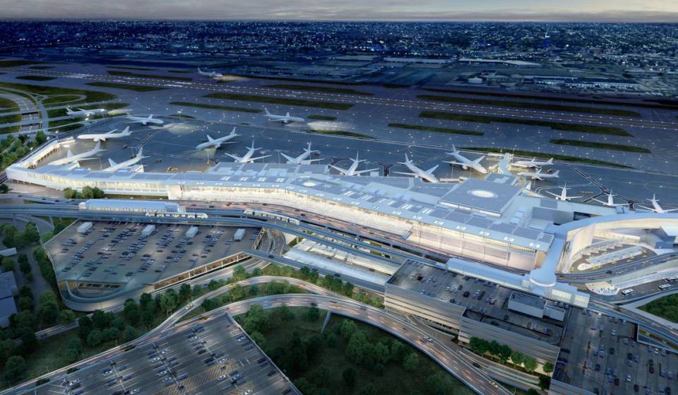 L&rsquo;aéroport JFK lance un vaste projet de rénovation du Terminal 6, d&rsquo;un montant de 4,2 milliards de dollars, comprenant 10 nouvelles portes d’embarquement pour gros-porteurs, des technologies sans contact et une ouverture prévue en 2026