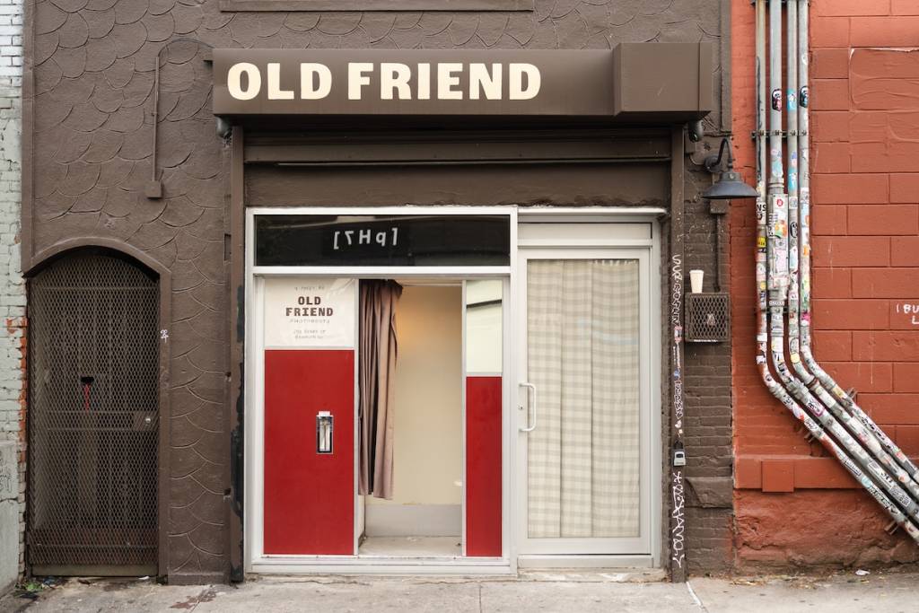Old Friend photobooth in New York.