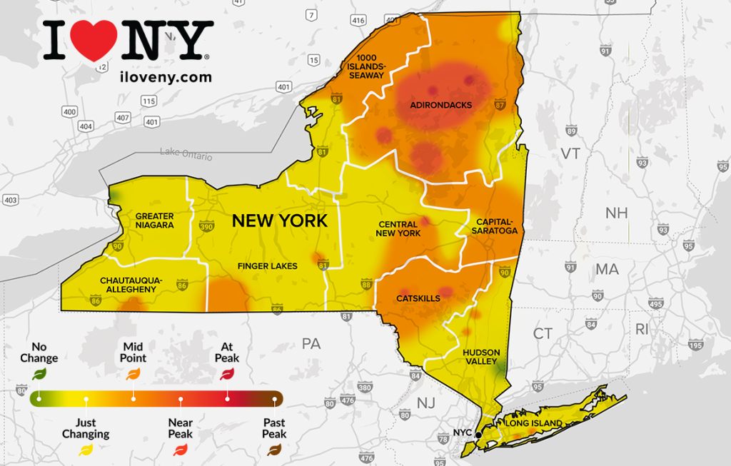 „I Love NY“-Herbstlaub-Bericht