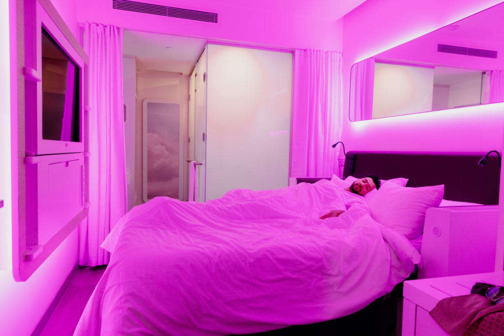 YOTEL hotel room