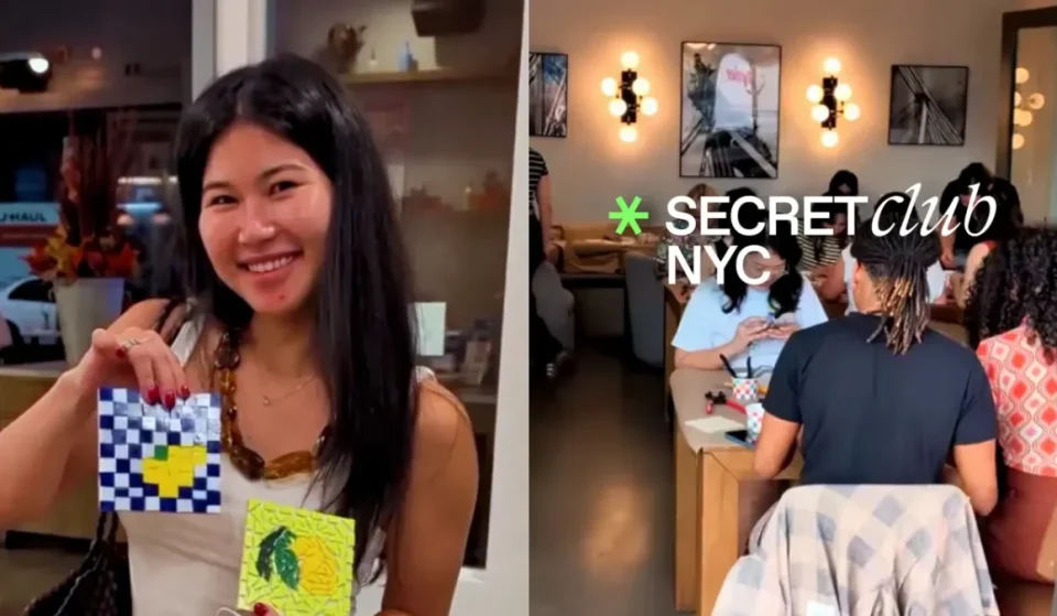 NYC subway mosaic workshop video in Long Island City