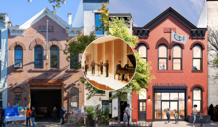 After sitting vacant for 23 years, an abandoned 1857 Brooklyn firehouse is getting an $18M transformation into a massive music school
