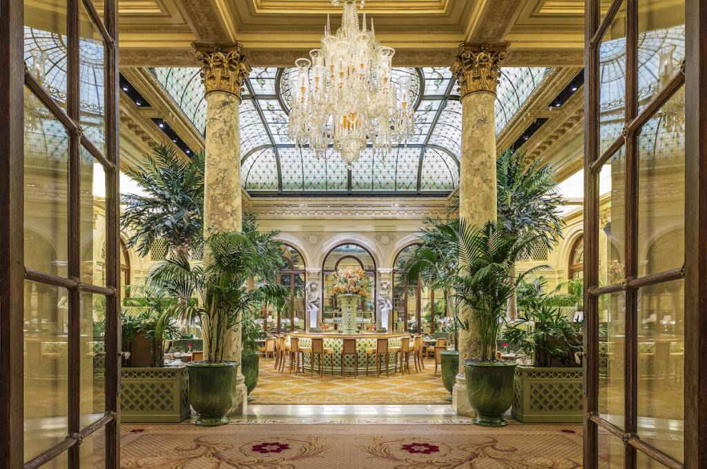 Der Palm Court im Plaza Hotel