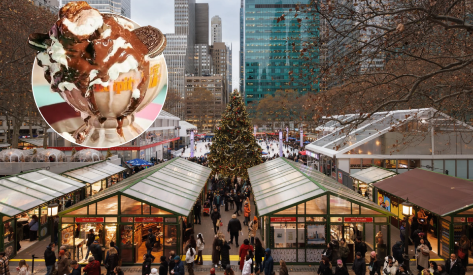 Bryant Park’s Bank of America Winter Village reveals its 2026 holiday shops—including new food &amp; gift vendors