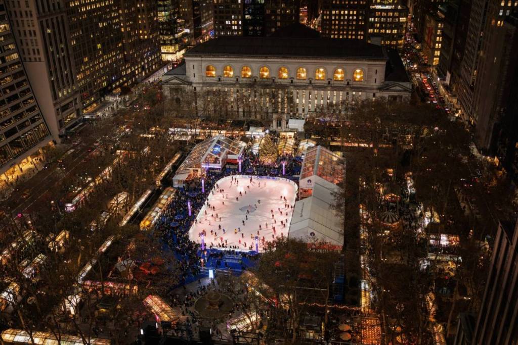 Bryant Park Bank of America Winter Village