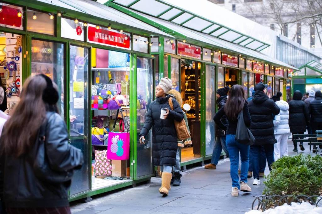 Bryant Park Bank of America Winter Village