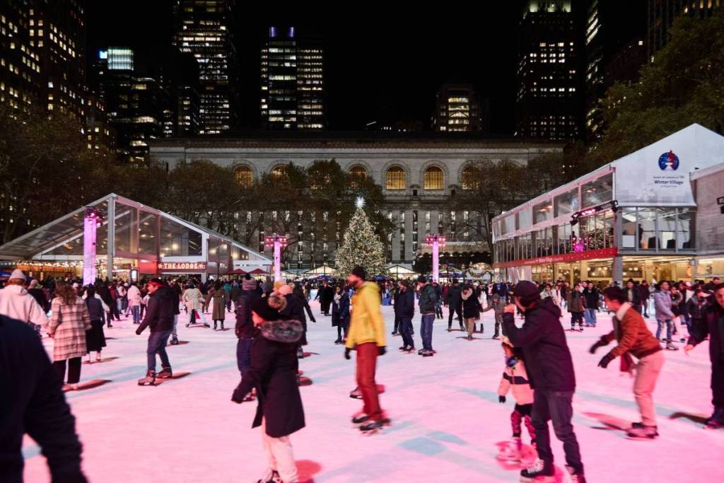 Bryant Park Bank of America Winter Village