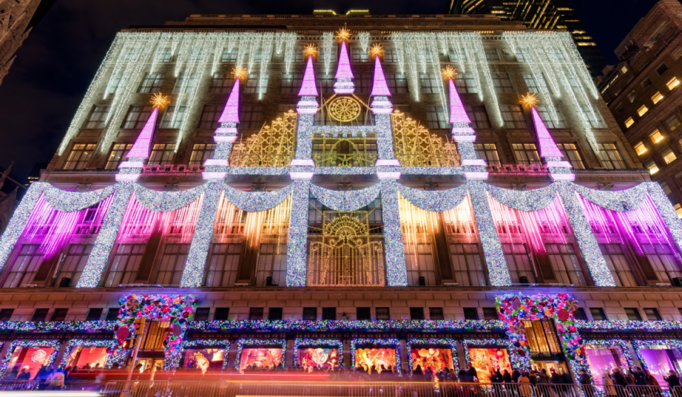 The Saks Fifth Avenue Holiday Light Show returns to NYC this November