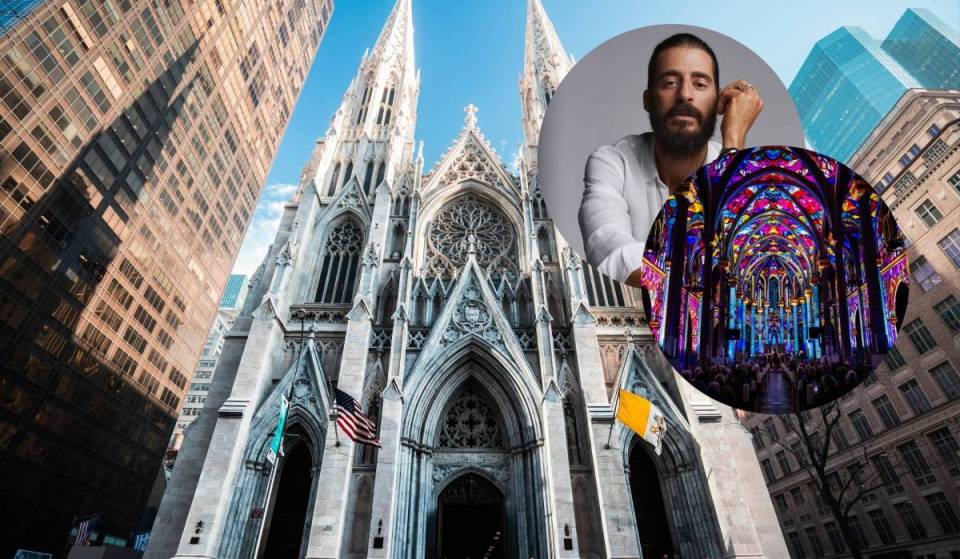En 1858, les New-Yorkais se moquaient de la cathédrale Saint-Patrick parce qu’elle était construite « au milieu de nulle part » ; aujourd’hui, Jonathan Roumie, la star de « The Chosen », commente un spectacle lumineux à 360 degrés à l’intérieur de ses murs gothiques