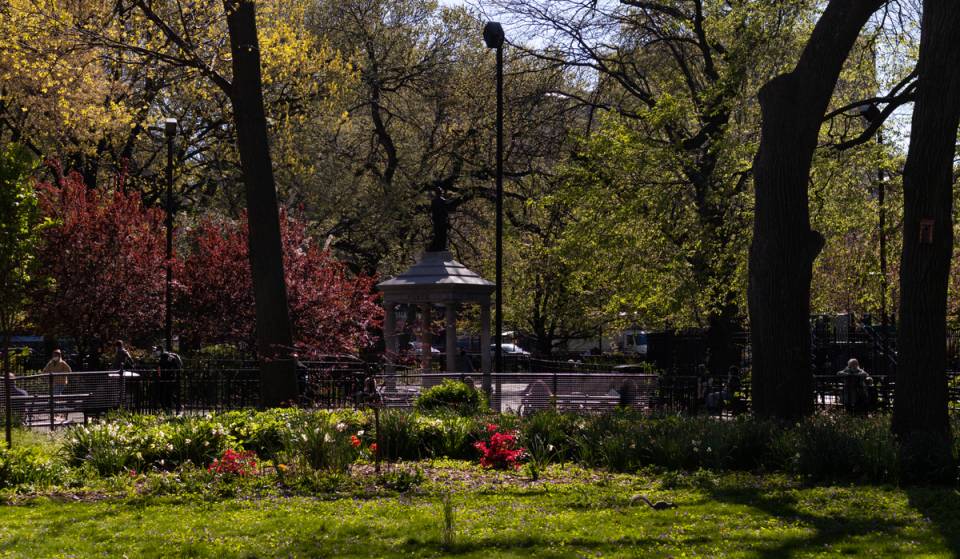 New York’s historic Tompkins Square Park is getting a $10 million makeover; the 18-month project brings a new in-ground kids’ pool and hides eco-friendly storm basins beneath the East Village basketball court