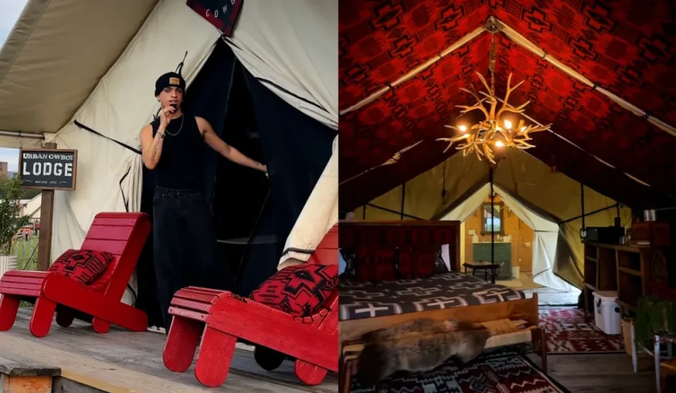 A soli 8 minuti di traghetto da Lower Manhattan: questo rifugio autunnale di glamping a Governors Island offre tende “Urban Cowboy”, focolari e vista sulla Statua della Libertà — non servono né noleggio auto né competenze di campeggio.