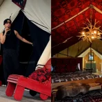 Governors Island glamping video: NYC luxury fall retreat