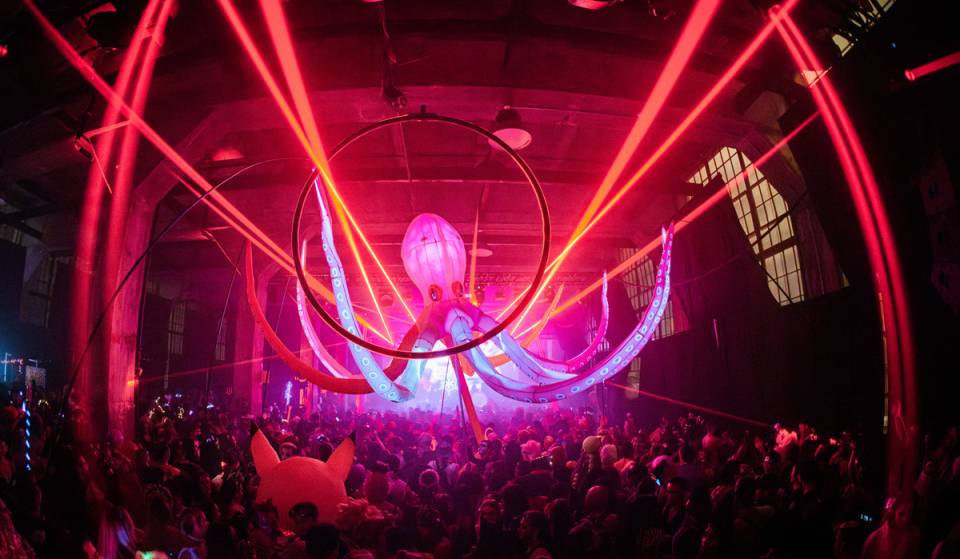 Two of the biggest Halloween raves in NYC are landing at Industry City – complete with multiple stages, dazzling light shows, and a stacked lineup of DJs