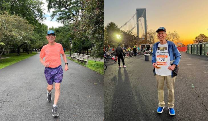 Meet Dave Obelkevich: The 83-year-old who stumbled into the NYC Marathon on a Central Park jog in 1973, and is about to run his 50th consecutive this November