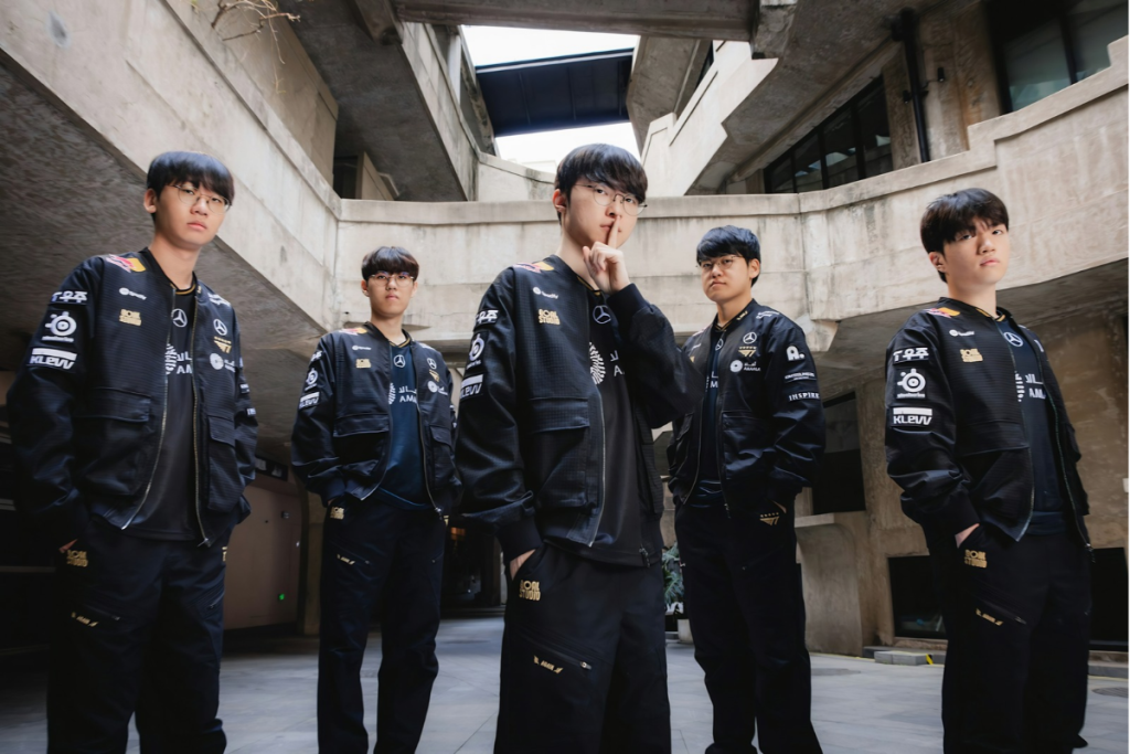 T1 Esports team