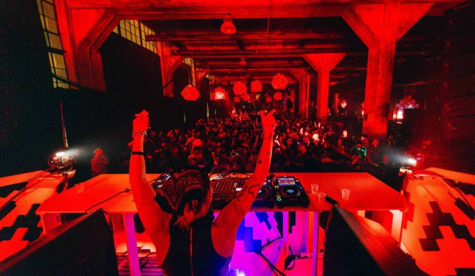 A giant Halloween rave is hitting Industry City in NYC this weekend – complete with multiple stages, dazzling light shows, and a stacked lineup of DJs