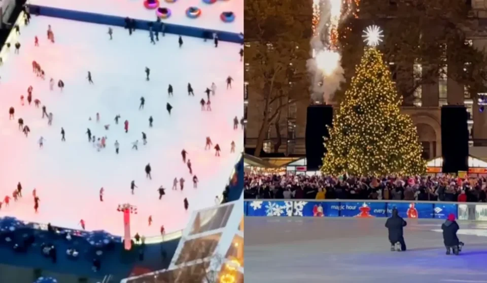 Bryant Park Winter Village NYC video tour