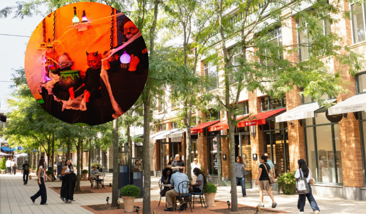 This European-style shopping village near NYC is teaming up with the NY Islanders for a completely free Halloween maze and festival this weekend