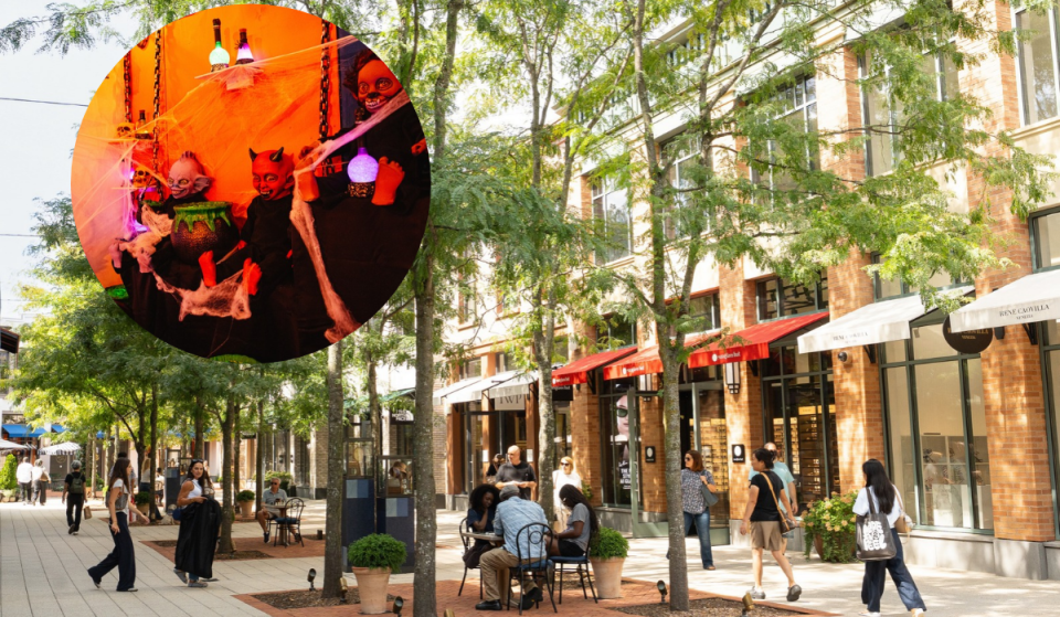 This European-style shopping village near NYC is teaming up with the NY Islanders for a completely free Halloween maze and festival this weekend