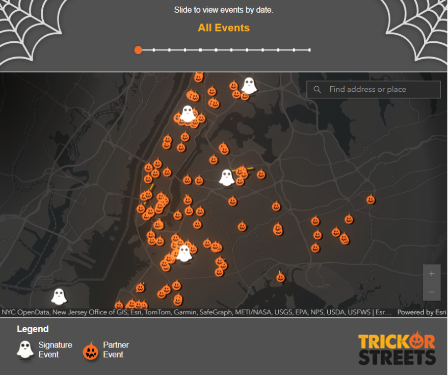 online interactive map highlights every location trick-or-streets events