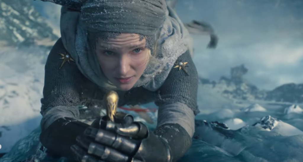 a screenshot from the new Lord of the rings series trailer