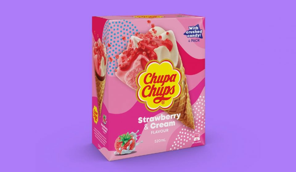 Our Favourite Chupa Chups Flavour Has Been Transformed Into A Drool-Worthy New Ice Cream