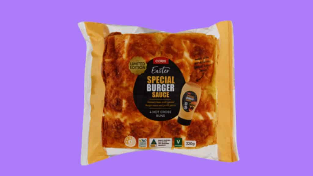 Special Burger Sauce Hot Cross Buns Have Been Spotted At Coles And We’re Ever-So Curious