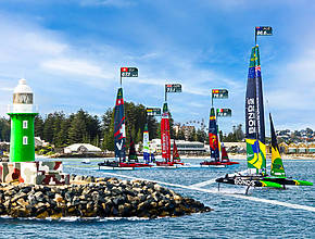 Speed, Spray, And Stadium Thrills: The International SailGP Is Coming To Perth
